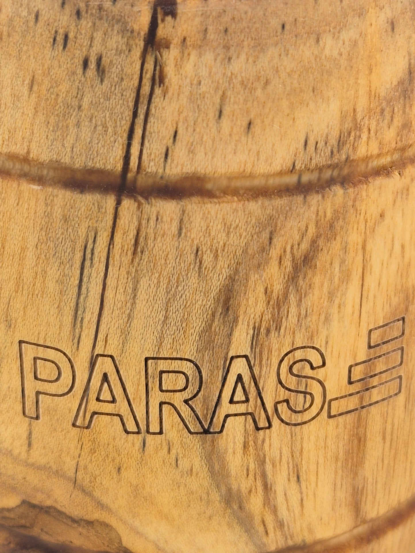 PARAS Barrel-Shaped Wooden Mug – Rustic Handcrafted Drinkware