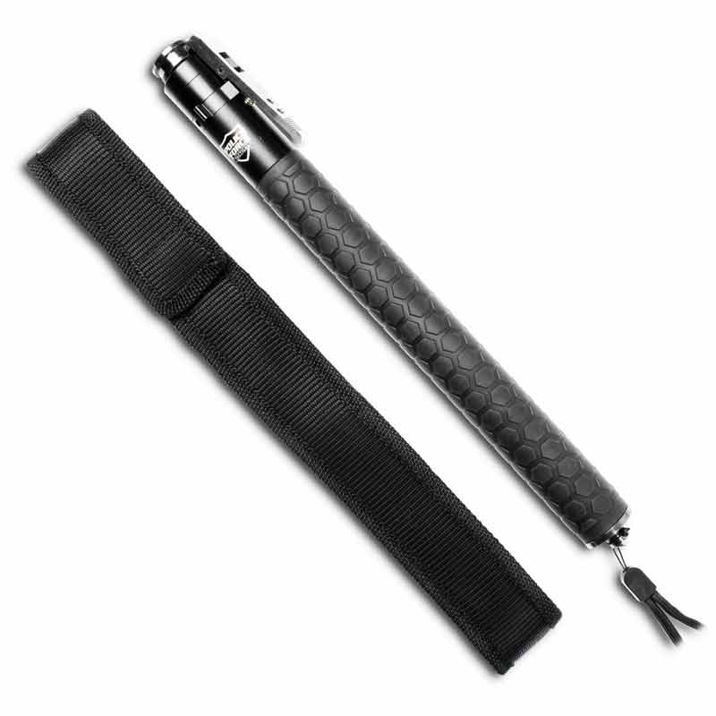 PARAS Self Defense telescopic auto-open stick | Automatic Retractable Hiking Stick|