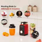 Lifelong Nutri Blender for Smoothies and Juices 500 Watts with 2 Jars