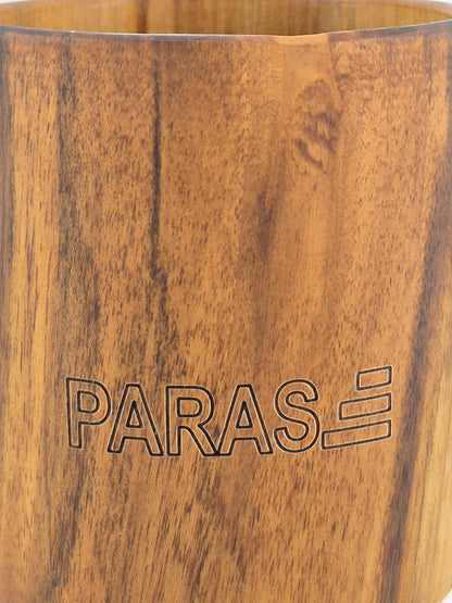 PARAS Classic Wooden Goblet Cup – Turned Stem Chalice