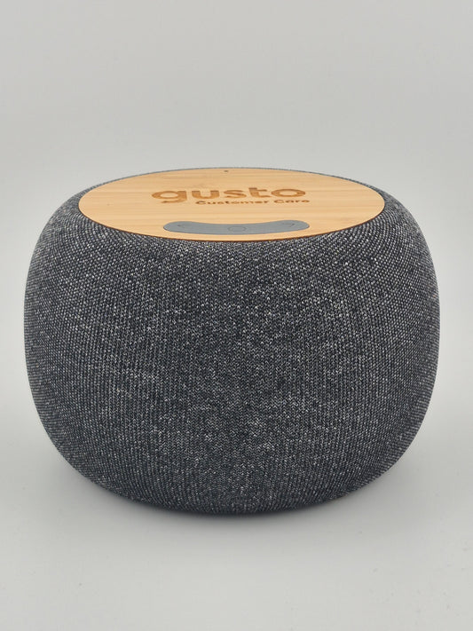PARAS Bluetooth Speaker – Fabric & Bamboo Edition