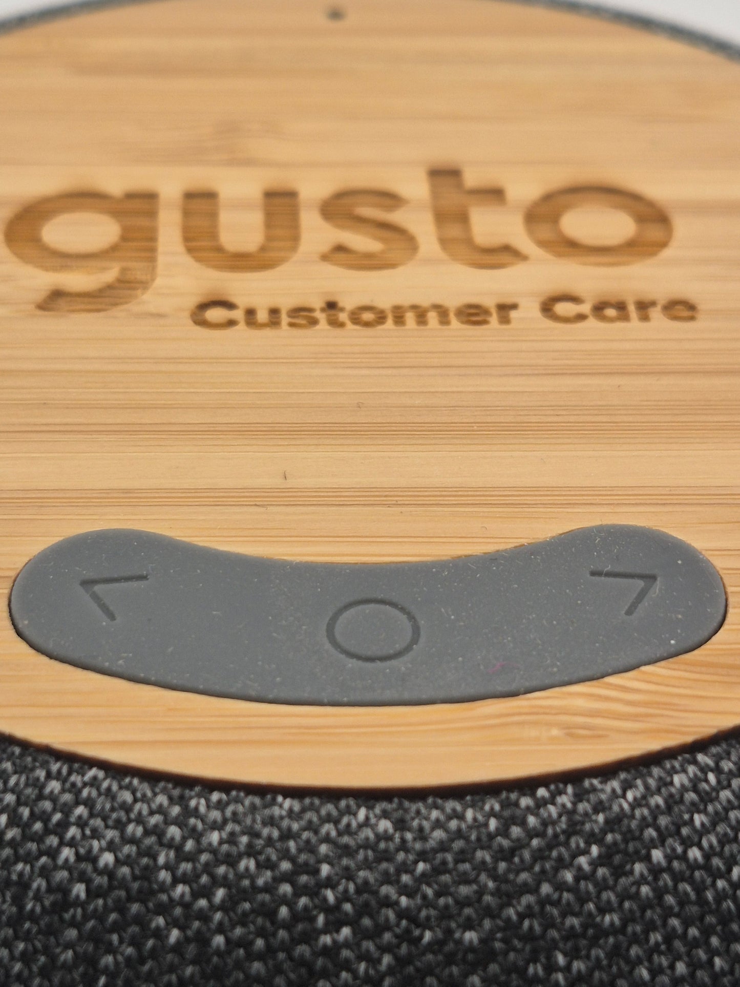 PARAS Bluetooth Speaker – Fabric & Bamboo Edition