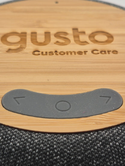 PARAS Bluetooth Speaker – Fabric & Bamboo Edition