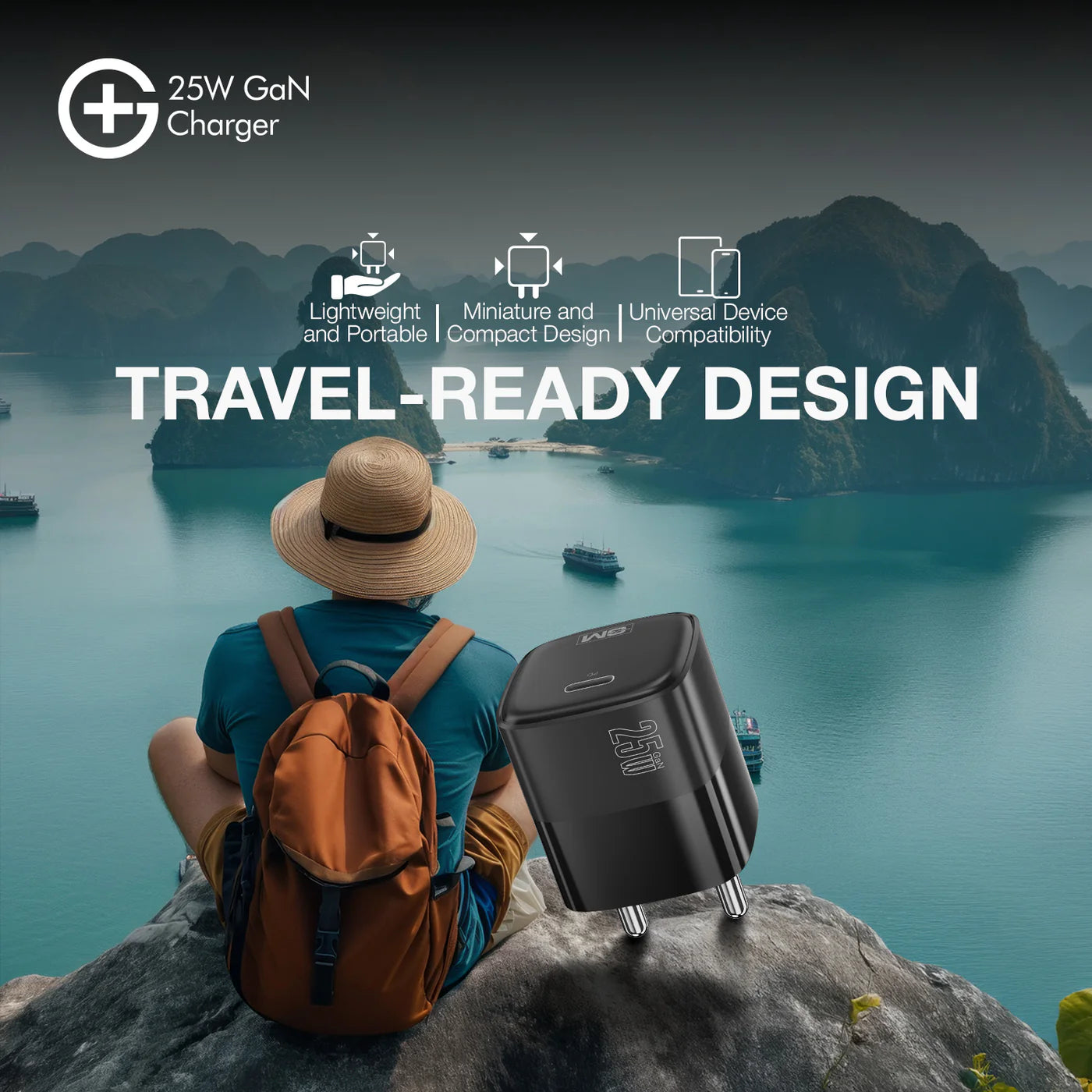 GM G+ 25W GaN Charger