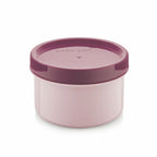 Deluxe Easy Meal 550 ml stainless steel food container with a secure lid, designed for storing and carrying lunch, snacks, fruits, salads, and meals for office, school, and travel.
