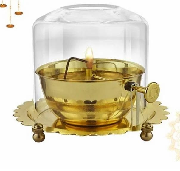 PARAS Akhand Diya with screw lifter (6 inches)