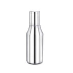 Premium Maxima stainless steel oil dispenser bottle with a sleek mirror-polished finish, leak-proof cap, and ergonomic design for storing and pouring cooking oil, vinegar, ghee, or liquid condiments in the kitchen.