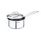 Maxima Triply Stainless Steel Sauce Pan with lid (Induction Frienly) 14 cm