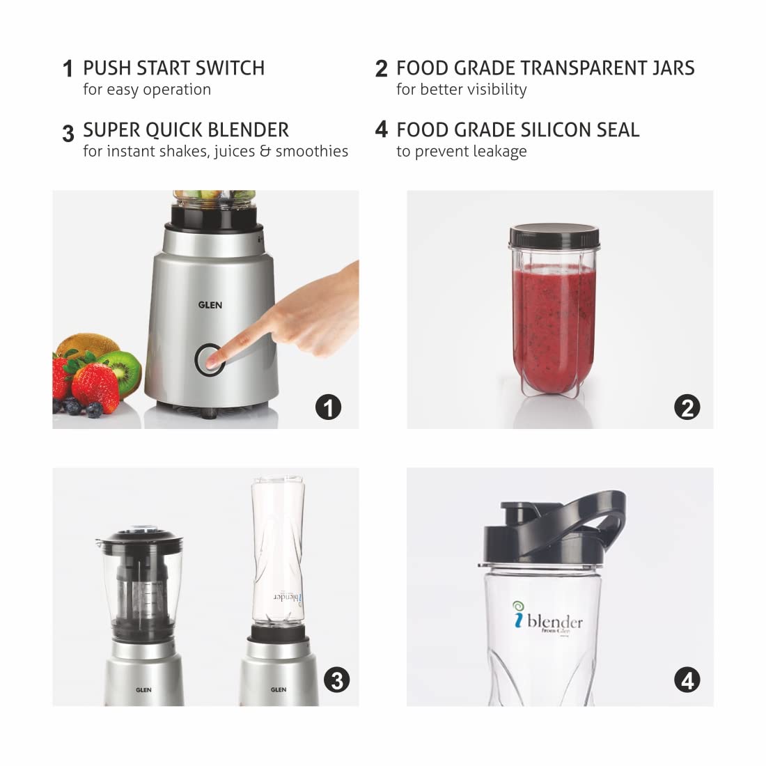 GLEN SA 40484 MF Multi-Function Blender 350 W