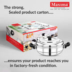 Maxima Triply Stainless Steel Multi Kadai 28cm (Induction Friendly)