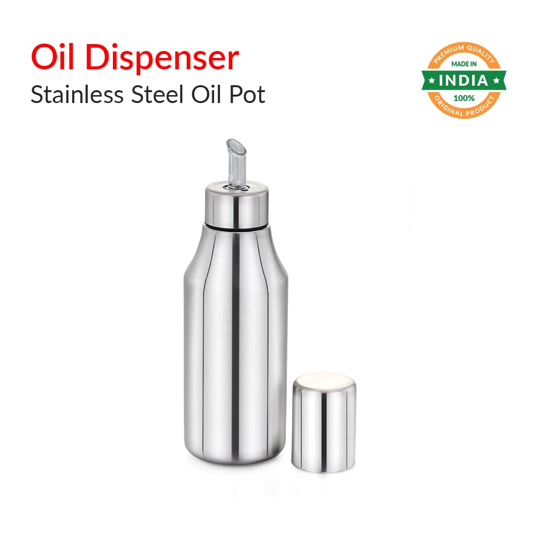 Maxima Stainless Steel Oil Dispenser Pot/ Oil Pourer