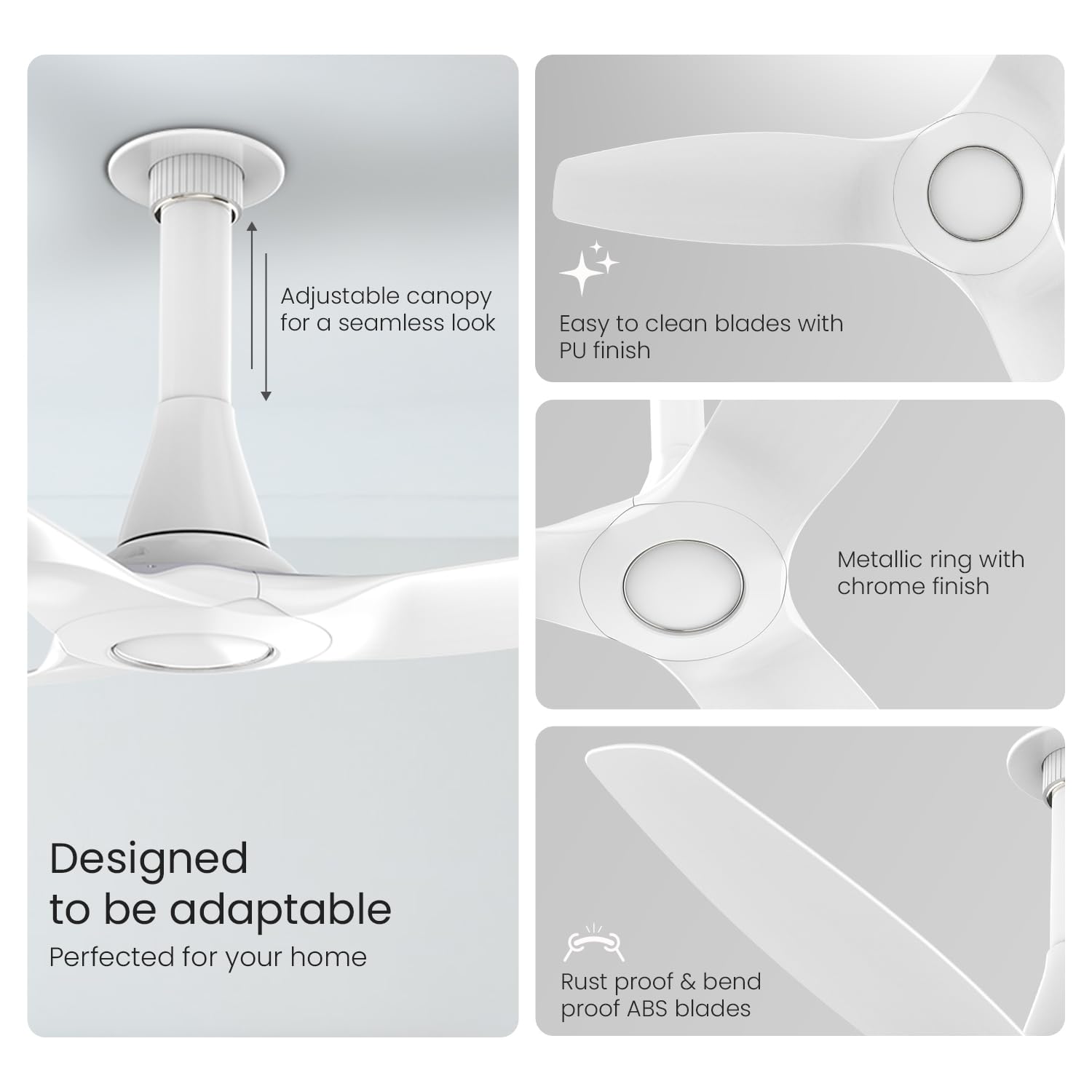 Ceiling light fixture with features highlighted on a white background