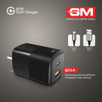 GM G+ 65W Mobile Fast Charging Adapter | GaN Technology