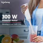 Lifelong Stainless Steel 300 Watts Hand Blender