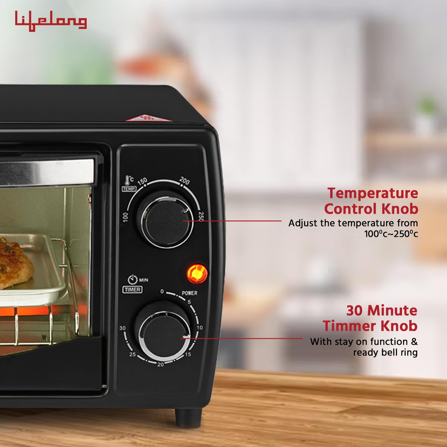 Lifelong LLOT10 10 Liters Oven 1000w and auto shut off