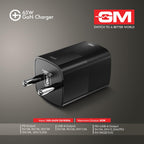 GM G+ 65W Mobile Fast Charging Adapter | GaN Technology