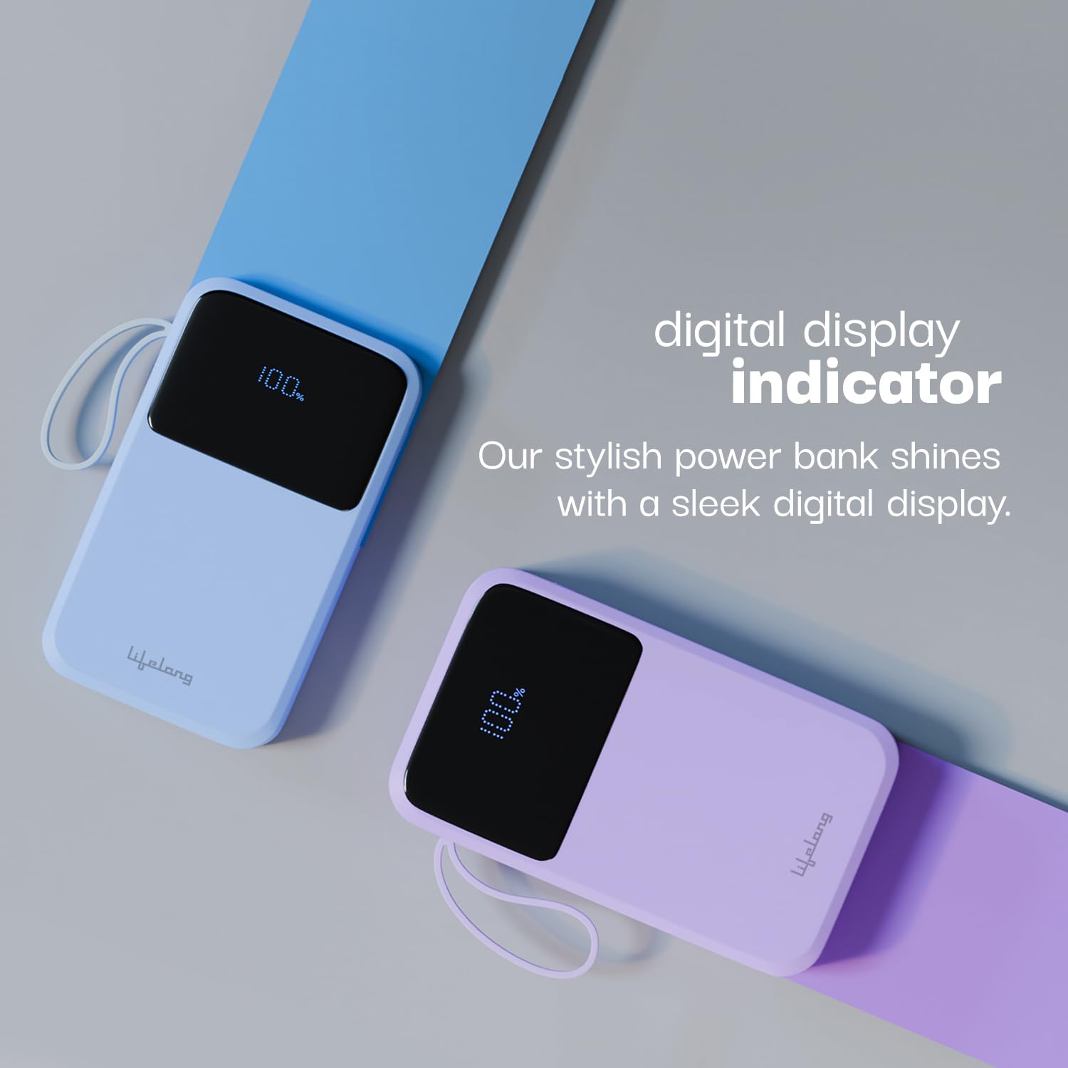Lifelong  10000mAh 22.5W Fast Charging Power Bank(LLPBVA10)