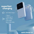 Lifelong  10000mAh 22.5W Fast Charging Power Bank(LLPBVA10)