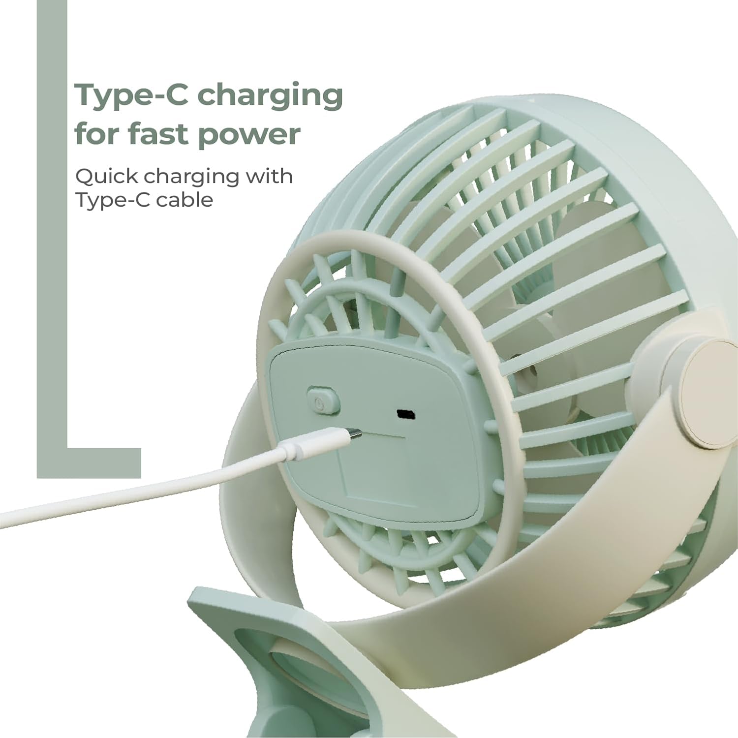 Lifelong Portable USB Fan with 3 Speeds