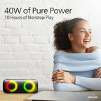 Philips Wireless Speaker TAS3400BK Portable Bluetooth