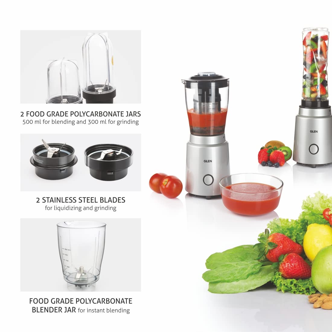 GLEN SA 40484 MF Multi-Function Blender 350 W