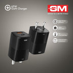 GM G+ 65W Mobile Fast Charging Adapter | GaN Technology