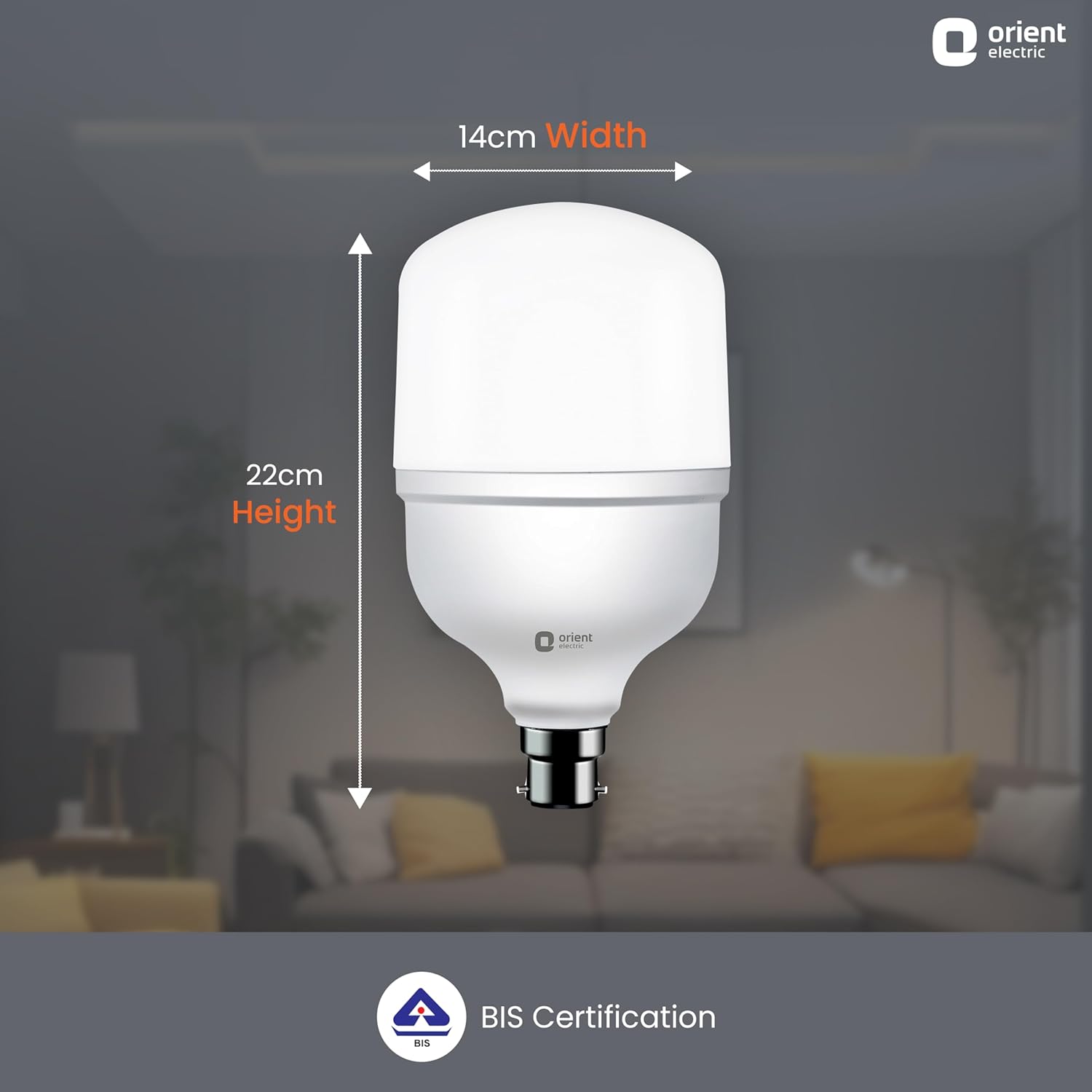 Orient Electric Eternal Shine LED Bulb | 50 Watts