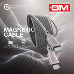 GM G+ 240W USB-4 Gen 3 Magnetic Type-C-C Cable
