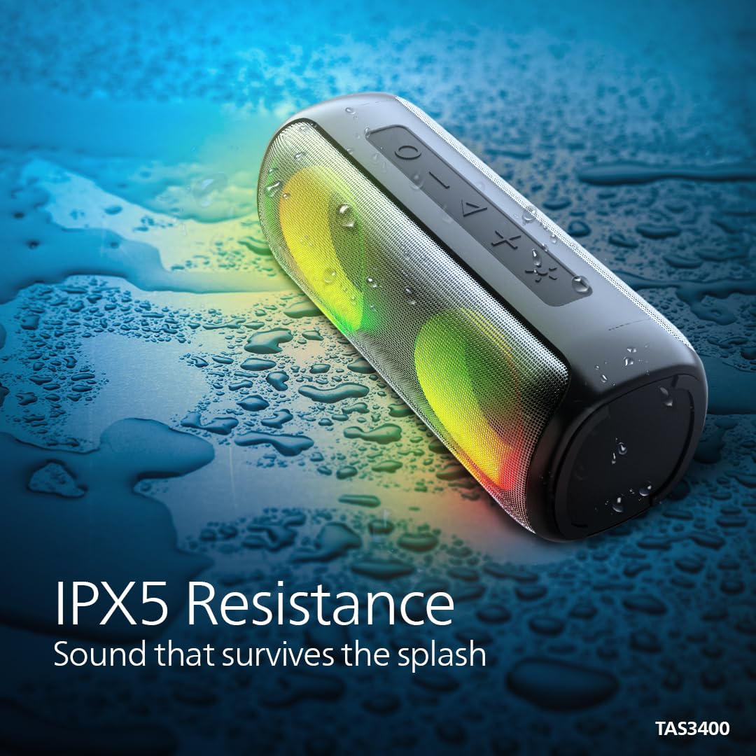 Philips Wireless Speaker TAS3400BK Portable Bluetooth