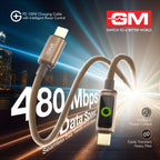 GM G+ PD 100W Charging Cable with Intelligent Power Control