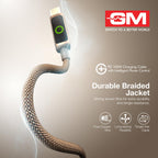 GM G+ PD 100W Charging Cable with Intelligent Power Control