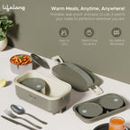 Lifelong Electric Lunch Box | Food Warmer | Set of 4