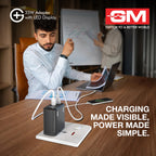 GM G+ 35W Fast Charger Adapter with Smart LED Display