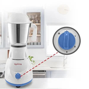 Lifelong Maxo LLMG21 500 Watts, 3 Jar Mixer Grinder
