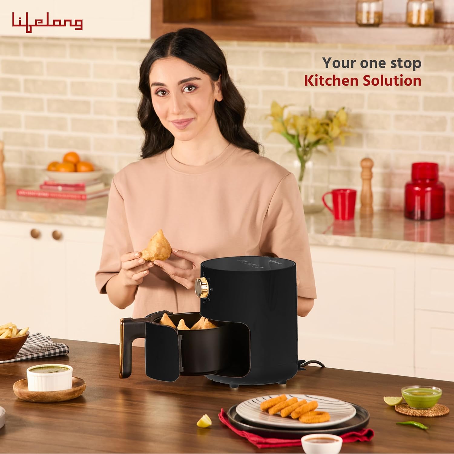 Lifelong 2.5L Air Fryer For Home(LLHF26)
