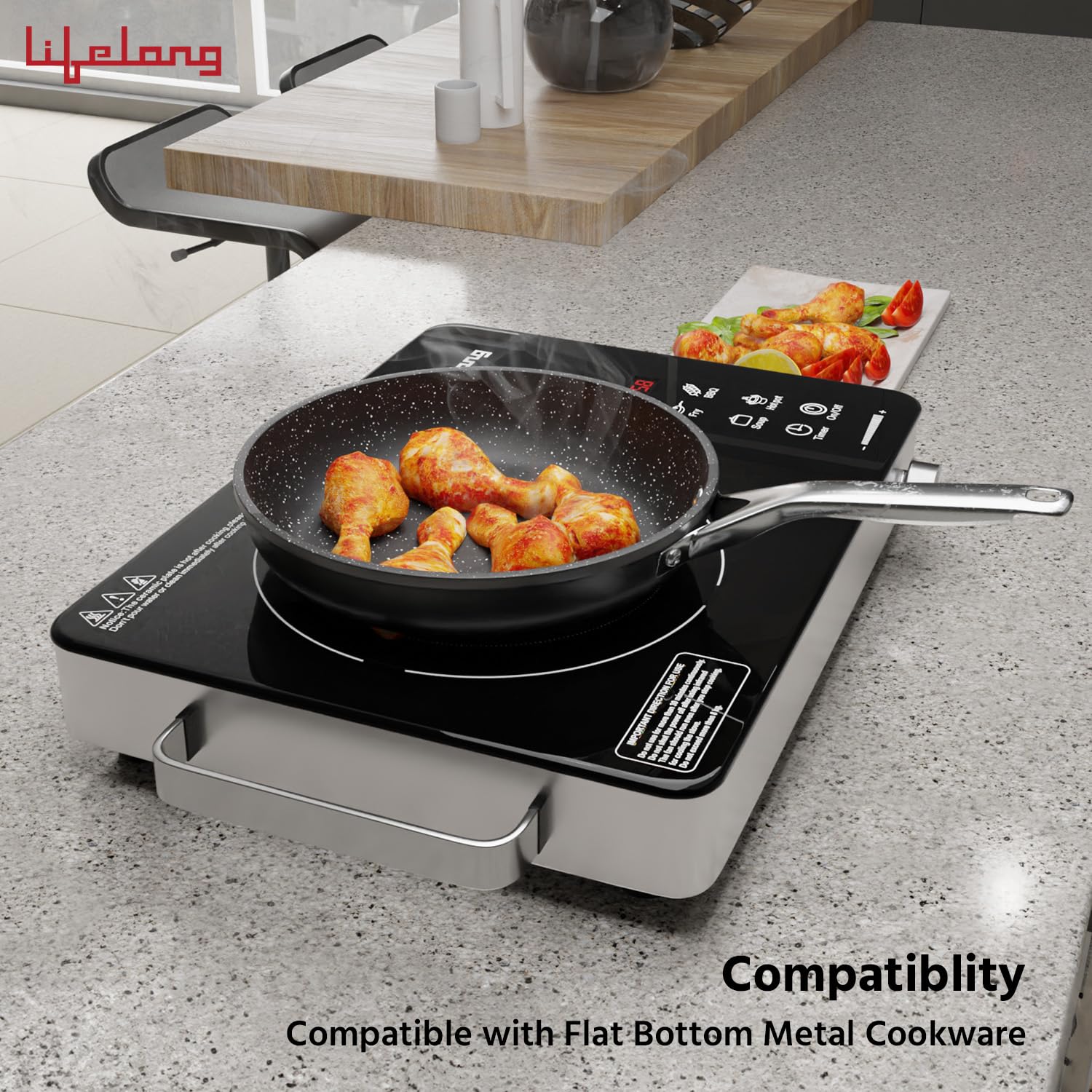 Lifelong Infrared Induction Stove with Digital Display (LLIRC001)