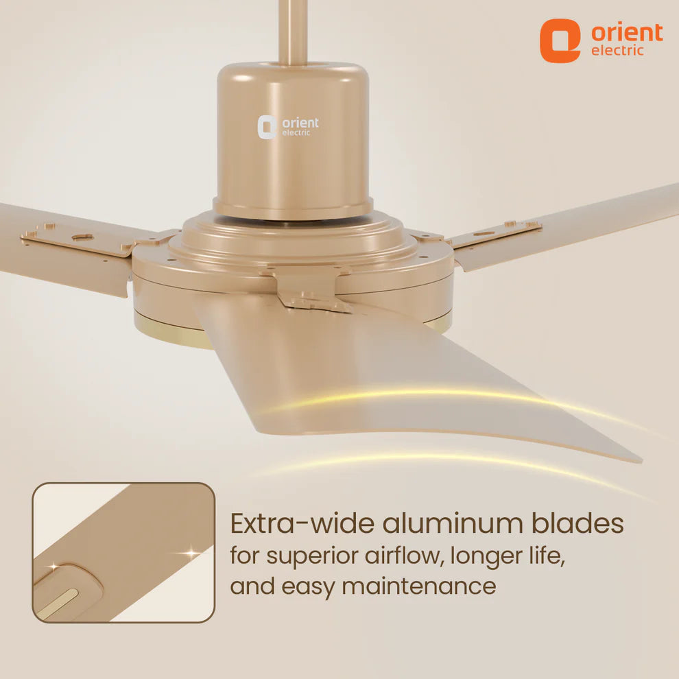 Orient Luna High Speed Decorative Ceiling Fan | 2 Year Warranty 1200MM