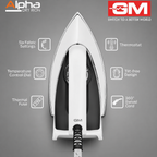GM Alpha 1000 Watt Dry Iron White