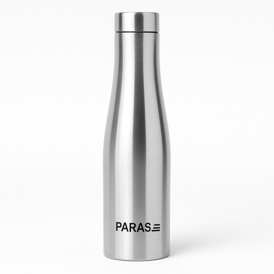 PARAS 1L Stainless Steel Belly Bottle – Sleek, Durable & Leakproof Hydration