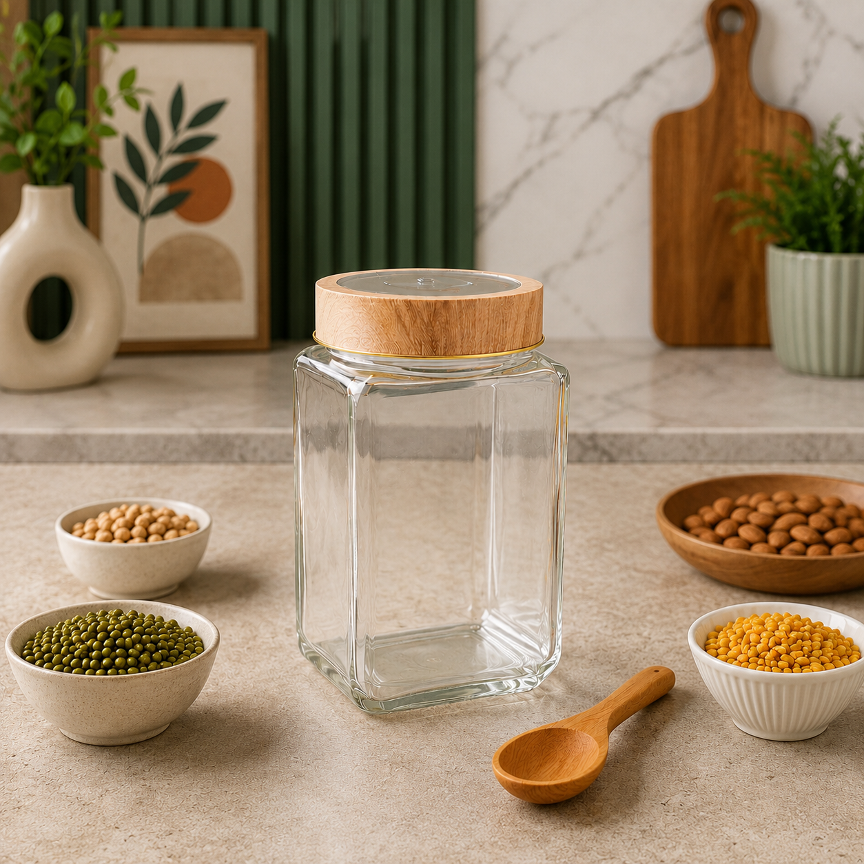 Yera X-Series Woodies Jars 1000ml