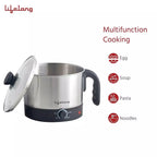 Lifelong Multifunction Cooker/Kettle  1.5 liters (Silver) LLMC01
