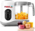 PARAS 8-in-1 Baby Food Maker – Steamer, Blender, Puree & Sterilizer (BPA-Free Tritan Jar)