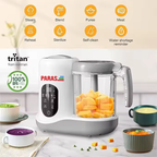PARAS 8-in-1 Baby Food Maker – Steamer, Blender, Puree & Sterilizer (BPA-Free Tritan Jar)