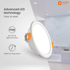 Eternal Backlit LED Recess Panel Round 10W Cool White