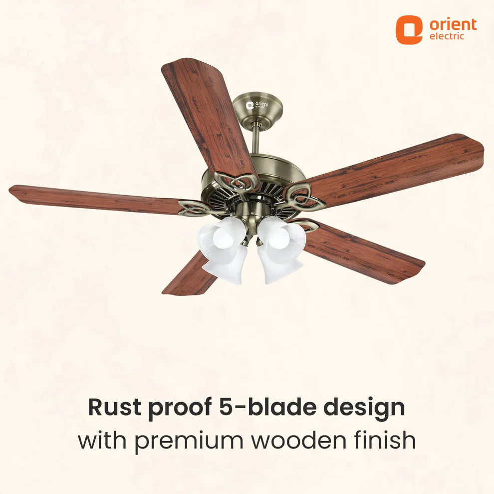 Subaris Underlight Premium Ceiling Fan with Remote | 2-year Warranty 1300MM