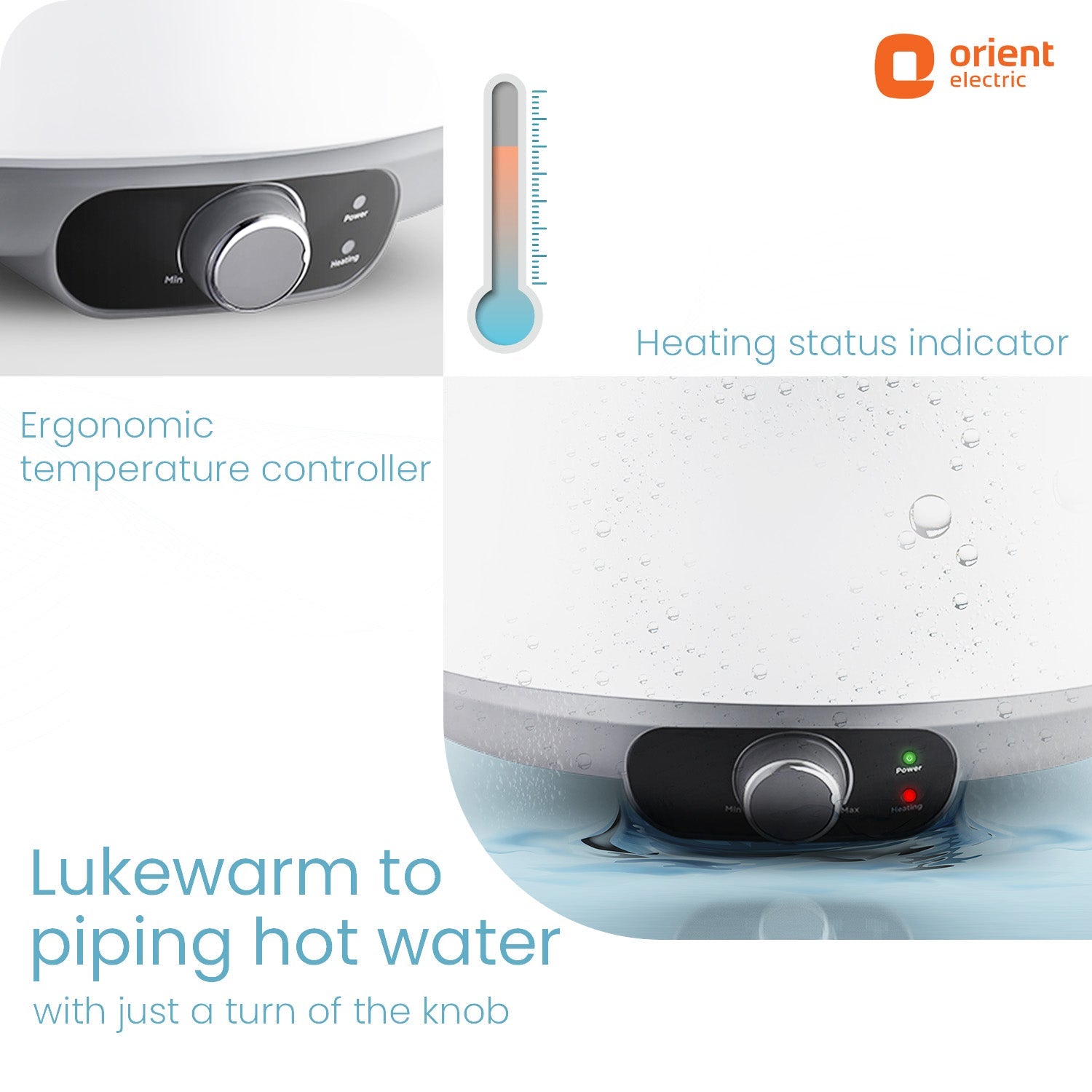 Orient Electric Aquanova Neo 15L Water Heater - Image 9