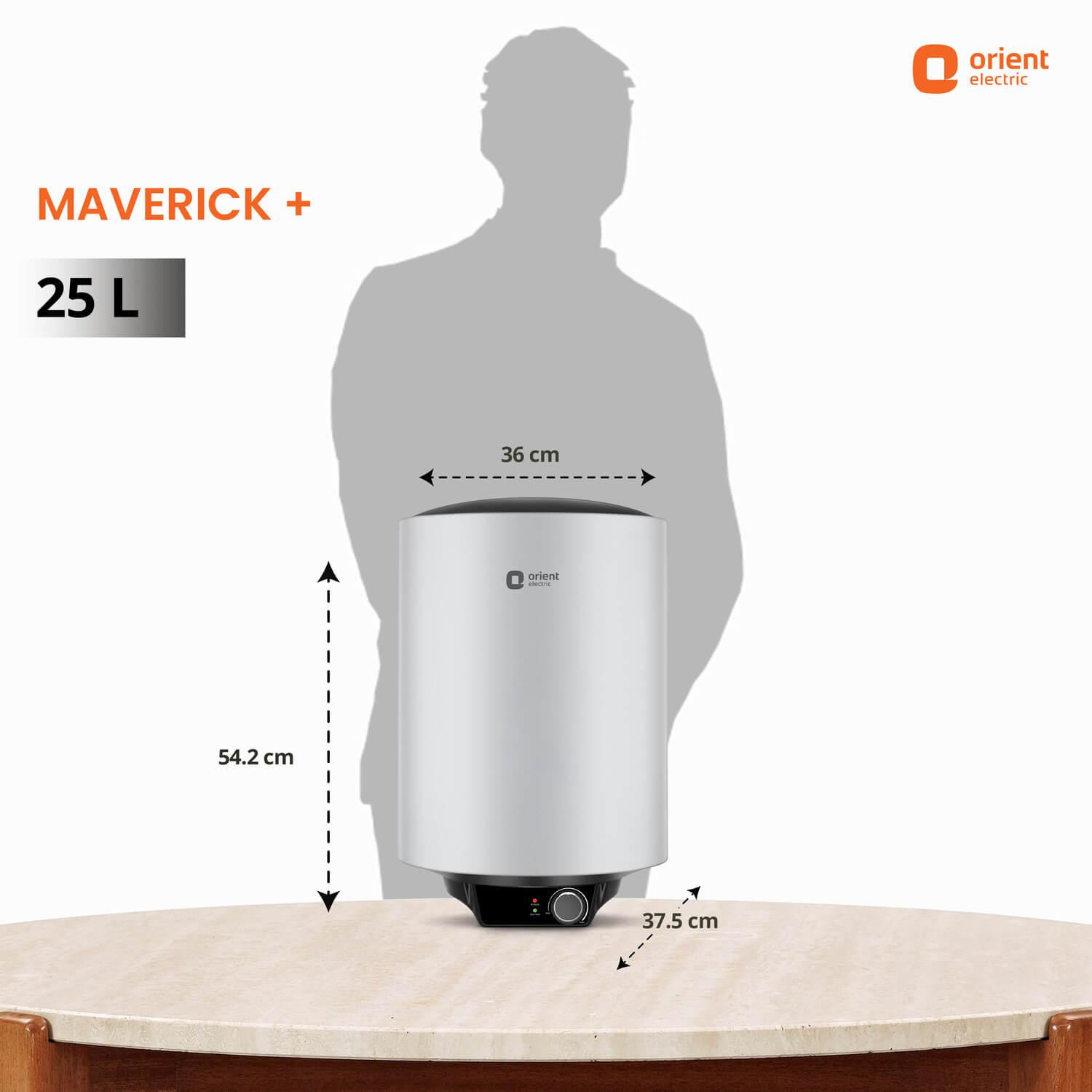 Orient Electric Maverick 25L Water Heater - Image 32