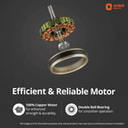 Rapid Air High Speed Ceiling Fan | 2-Year Warranty