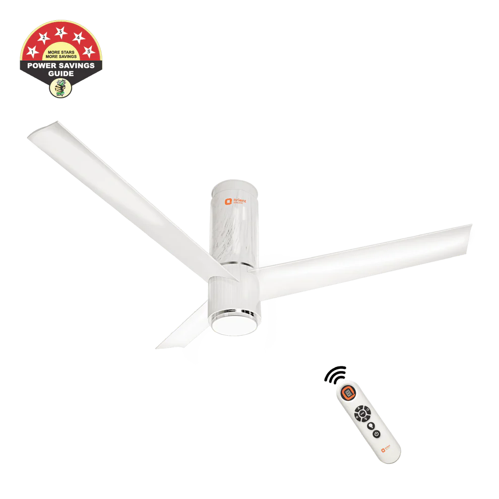 Orient Aeroslim IoT Remote Fan with Light | 5-Year Warranty 1200mm