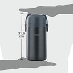 Borosil Vacuum Insulated Stainless Steel Lunch Box
